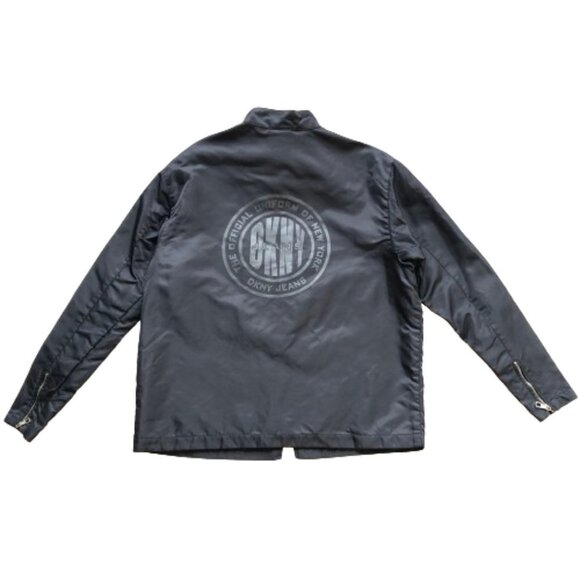 Rare DKNY Jeans vintage 90s minimalist windbreaker jacket - Picture 8 of 14